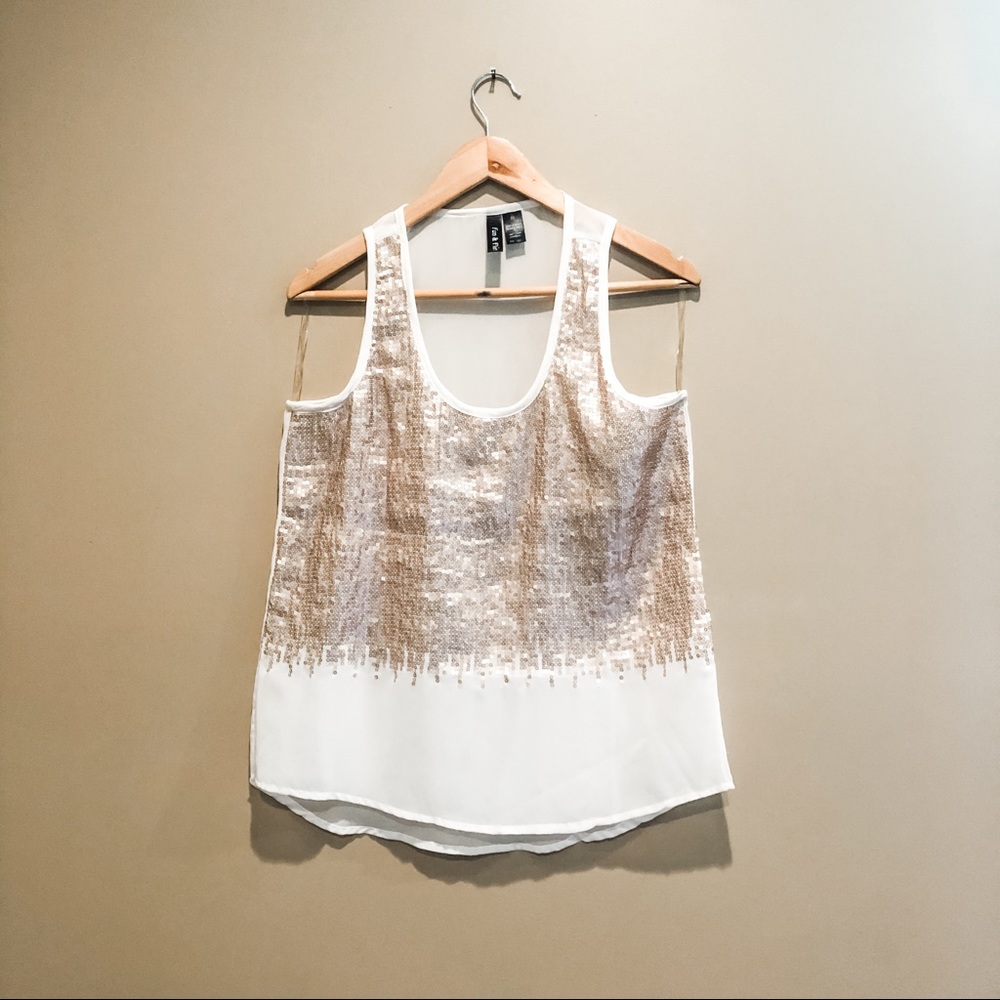 Sequin tank